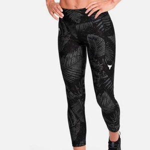 Under Armour Project Rock Printed Ankle Crop NWT